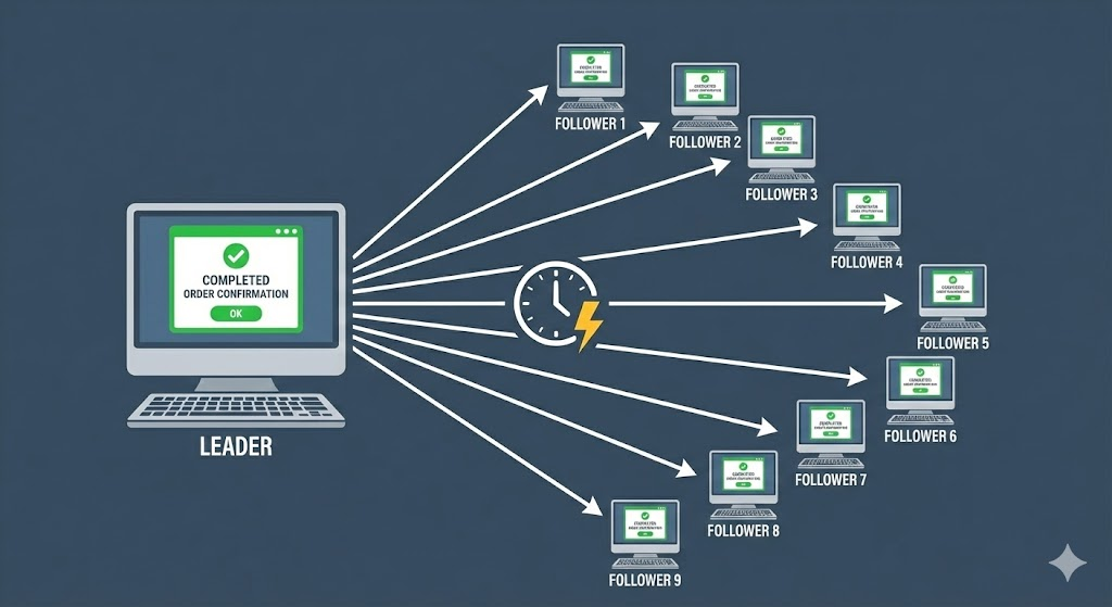 Order Replication Diagram