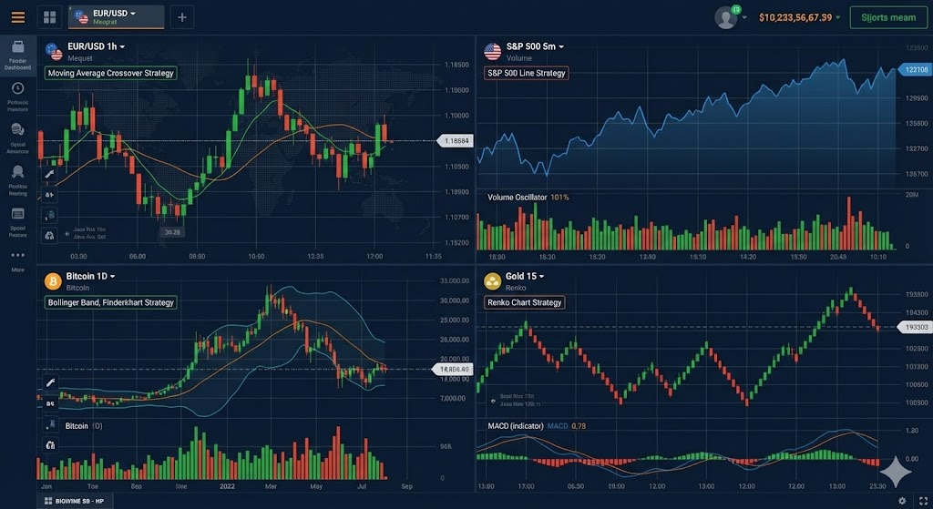 Multi-Chart Strategy Diagram