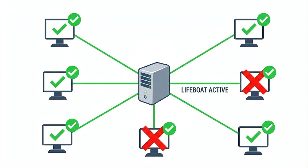 Lifeboat Logic Diagram