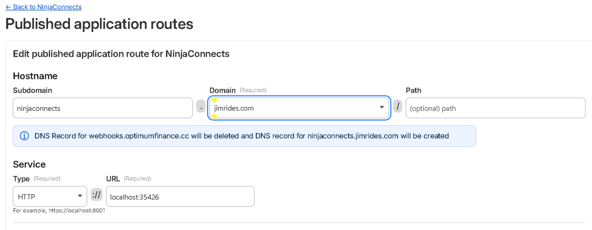 Localhost Config