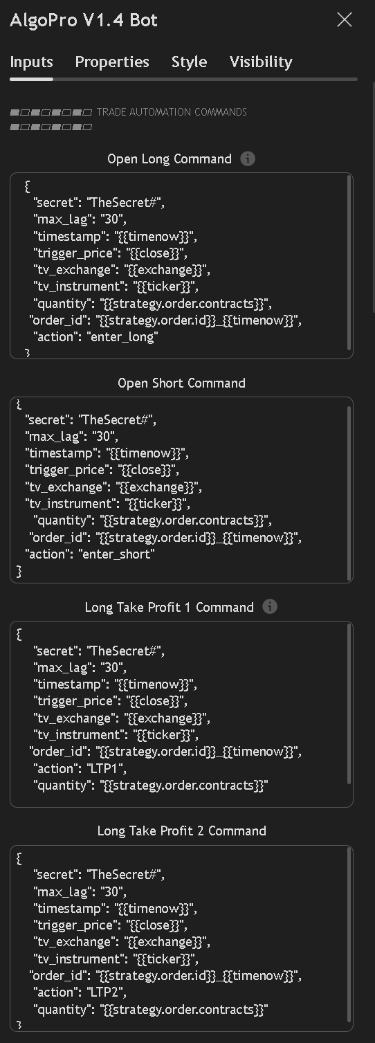 Automation Commands